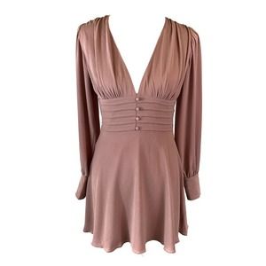 BB Dakota NWT Take Care Now Dusty Rose Dress S